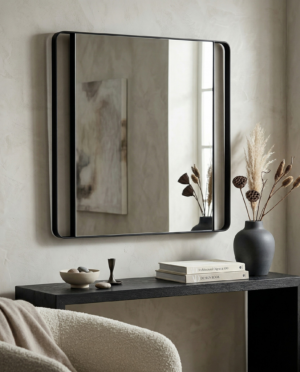 Madeline Wall Mirror, Black