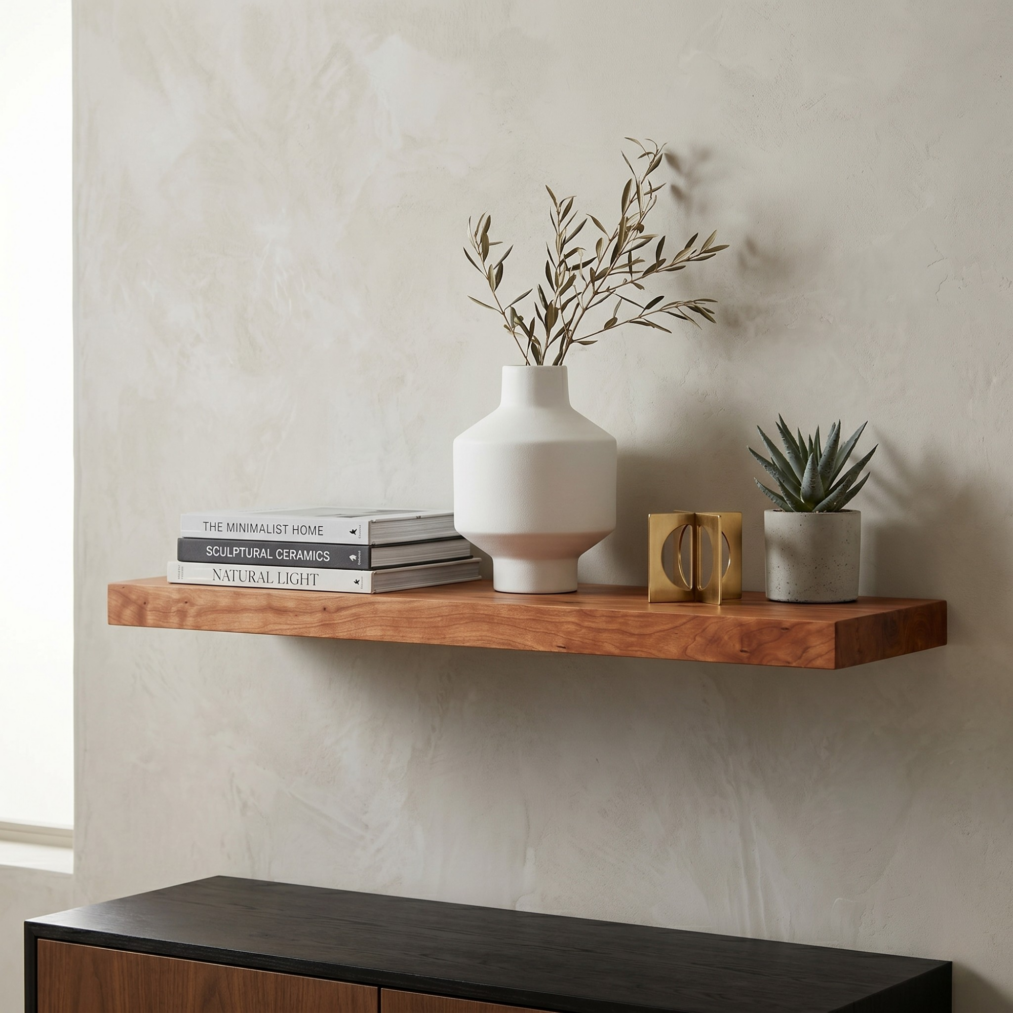 Sturridge 48-Inch Floating Wall Shelf