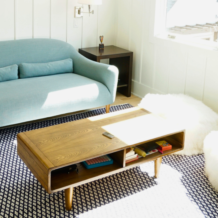 Dexter Midcentury Coffee Table, Walnut