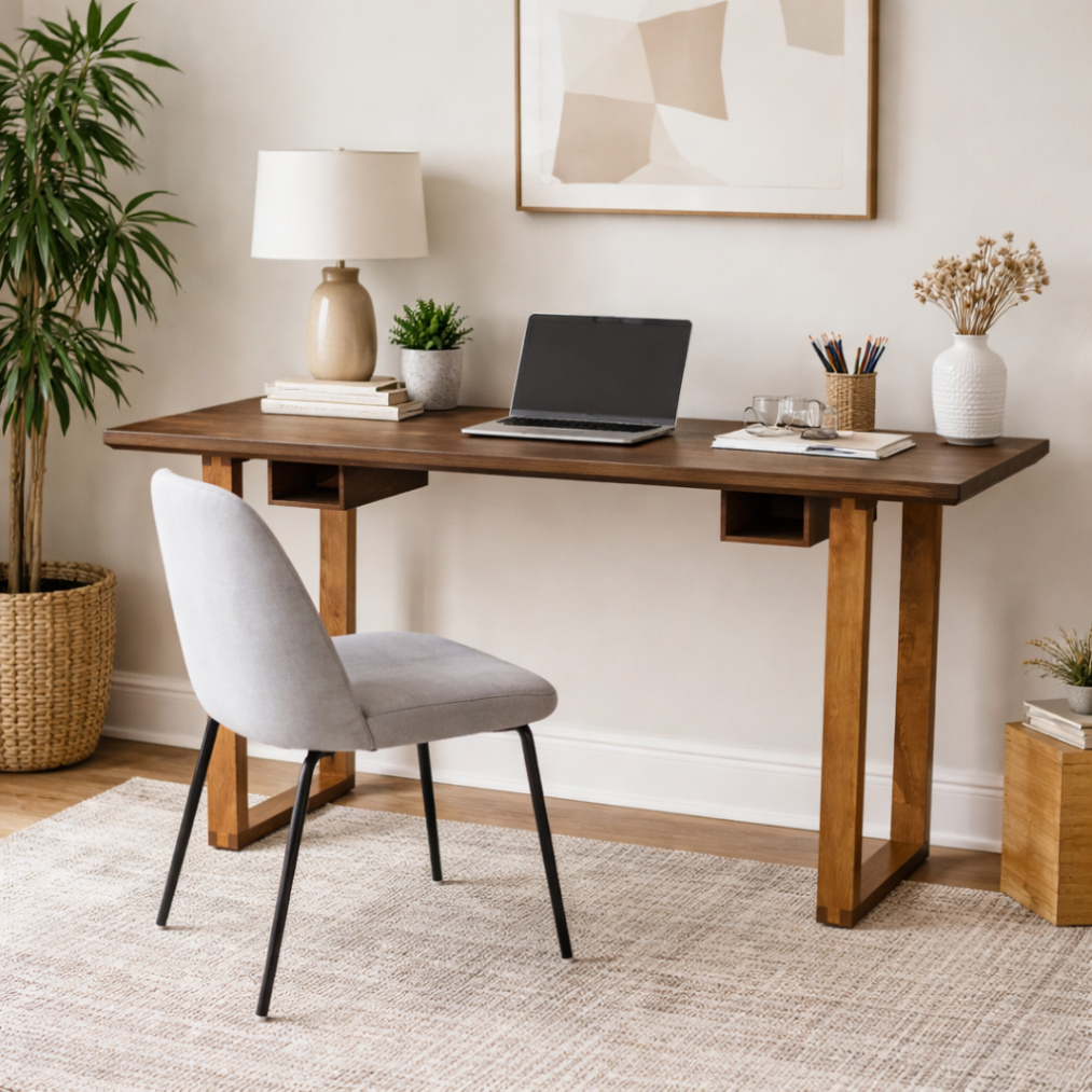 Aiden Oak Writing Desk