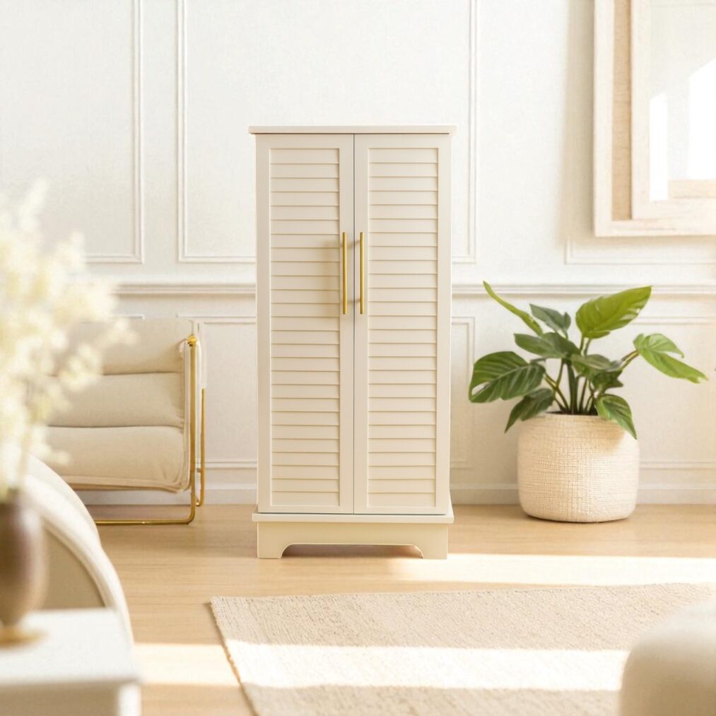 Port Jewelry Armoire ~ White