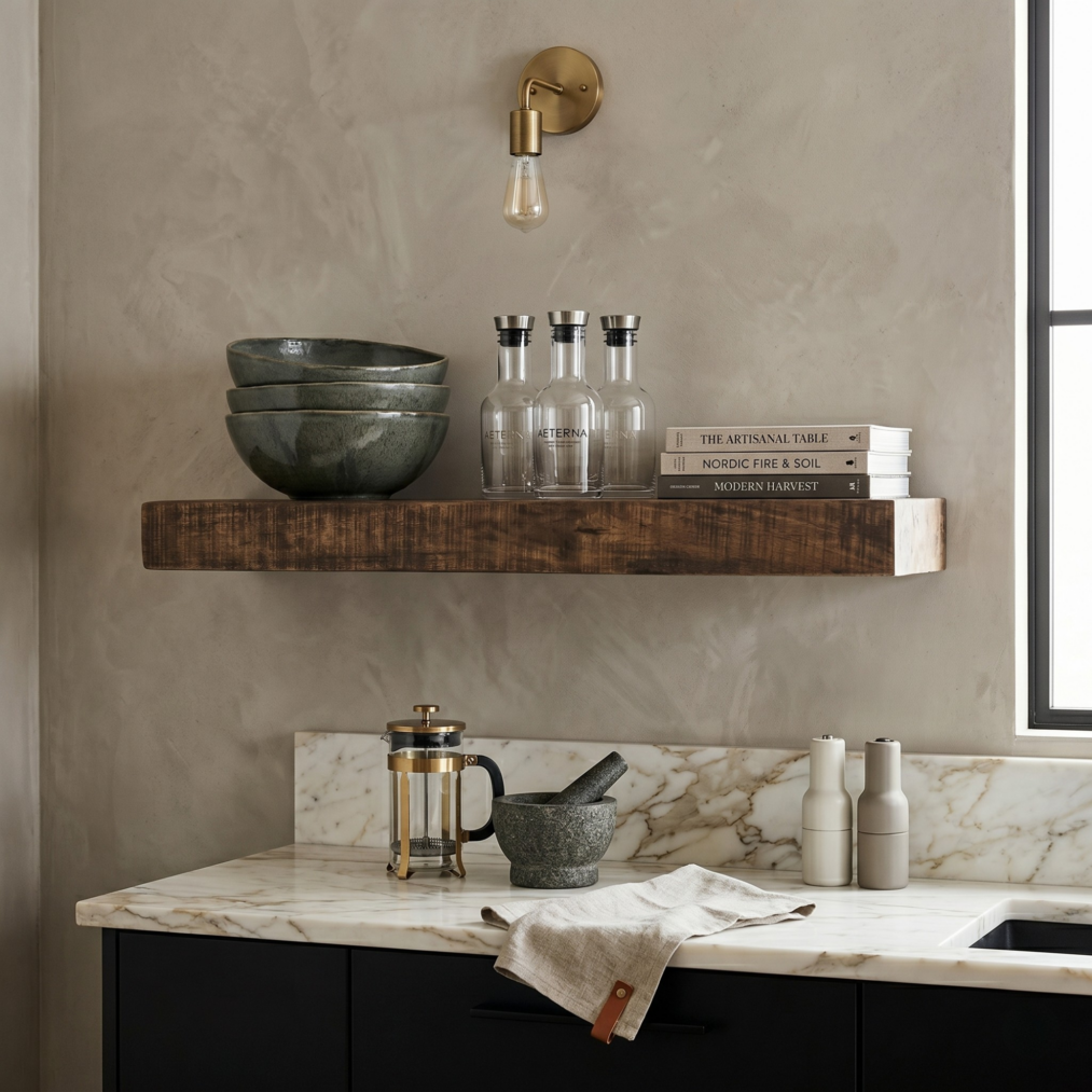Hollow Floating Shelf - 48-Inch